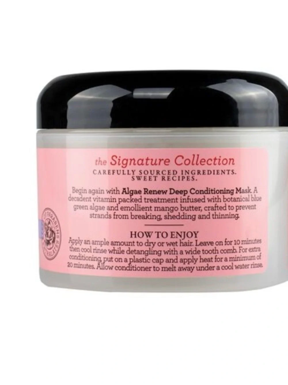 Camilla rose Algae renew deep conditioning mask Cocoa & Mango Butter 8oz